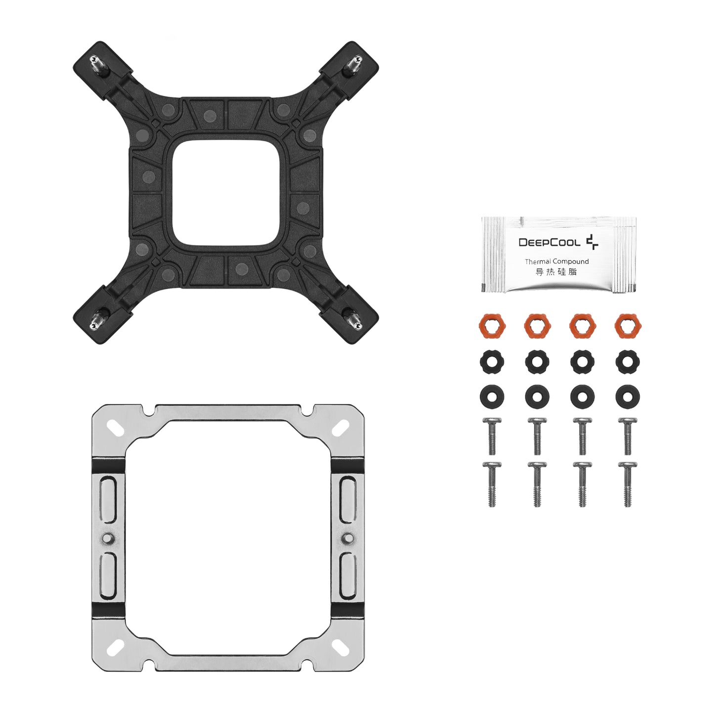 DeepCool AK500S Digital 120mm Air CPU Cooler - Black - Stellar Technologies