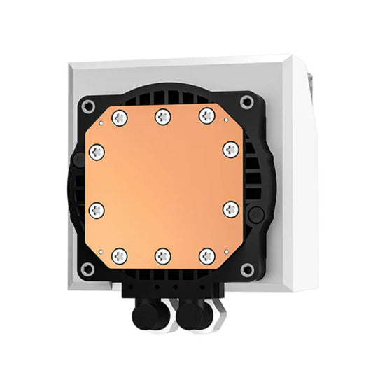 DeepCool LM240 ARGB 240mm AiO CPU Liquid Cooler - White - Stellar Technologies