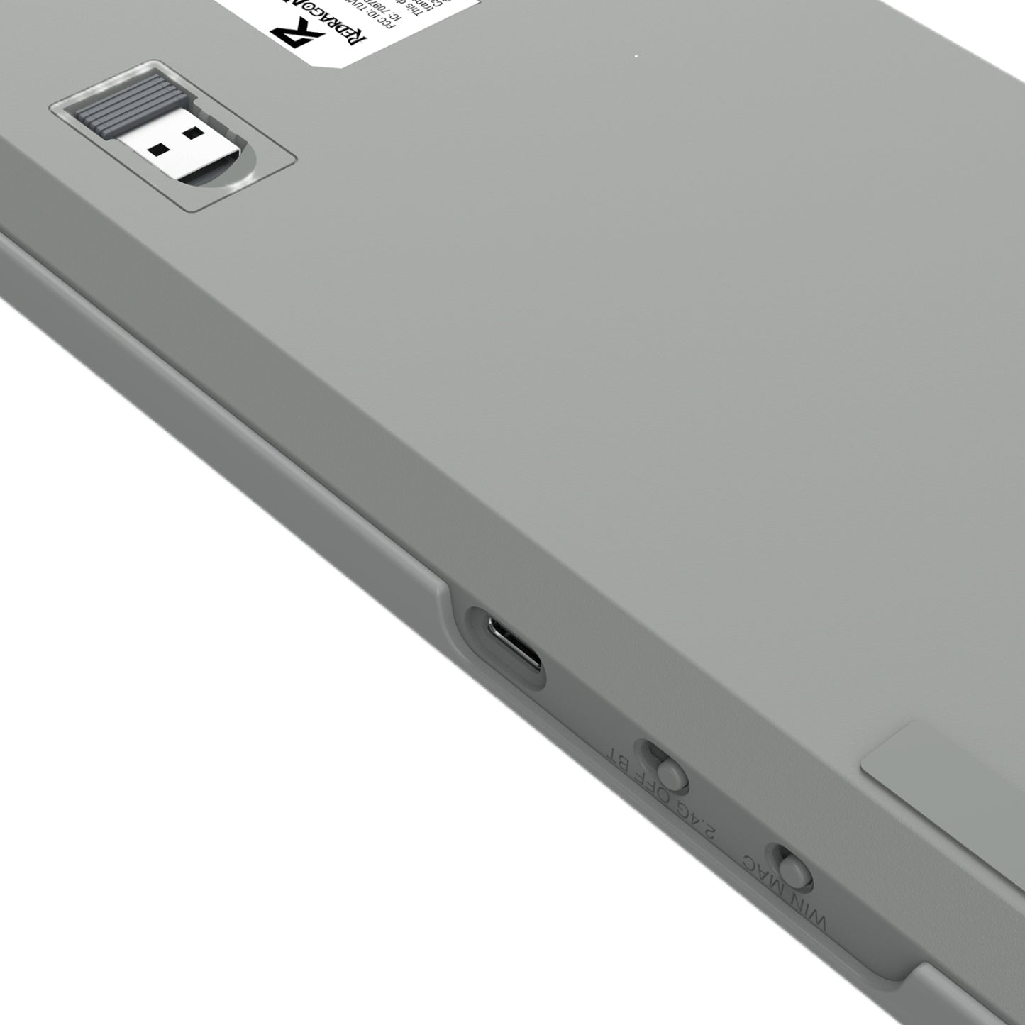 Redragon BK-7485 Wireless Office Keyboard - Grey - Stellar Technologies
