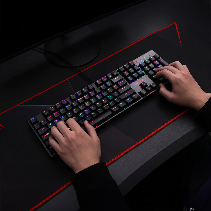 REDRAGON SURARA MECHANICAL RGB Gaming Keyboard - Black - Stellar Technologies