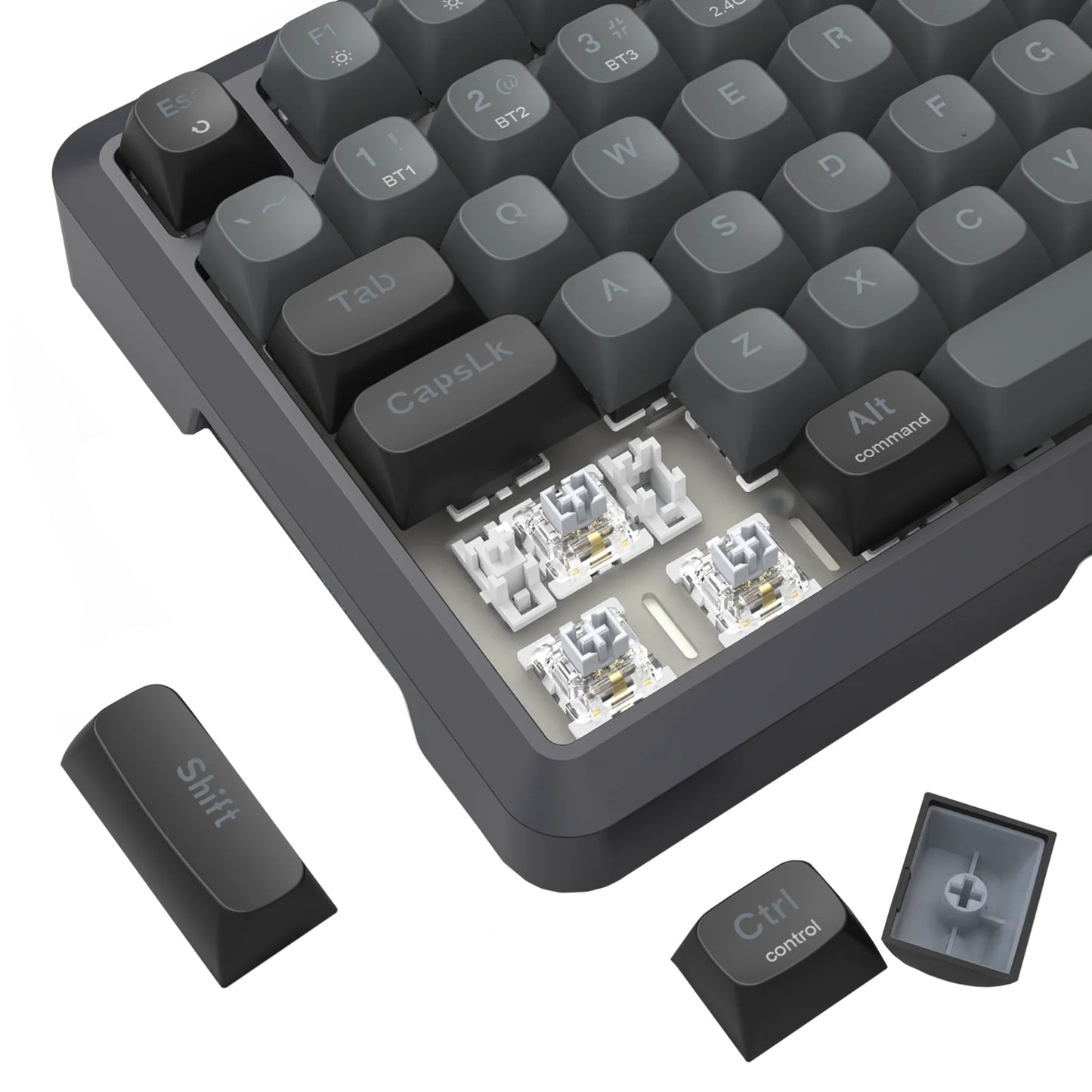Redragon BRAGI PRO K688 98+1 Gasket Wireless Mechanical Keyboard (Triple Mode, RGB, Hot-Swap, Cream - Stellar Technologies