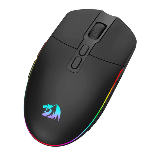 Redragon M719 Pro INVADER 10000DPI 2.4GHz Wireless Gaming Mouse - Black - Stellar Technologies