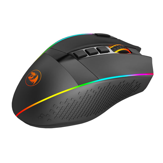 Redragon M991 RGB PRO ENLIGHTENMENT 26000 DPI Wireless Gaming Mouse - Black - Stellar Technologies