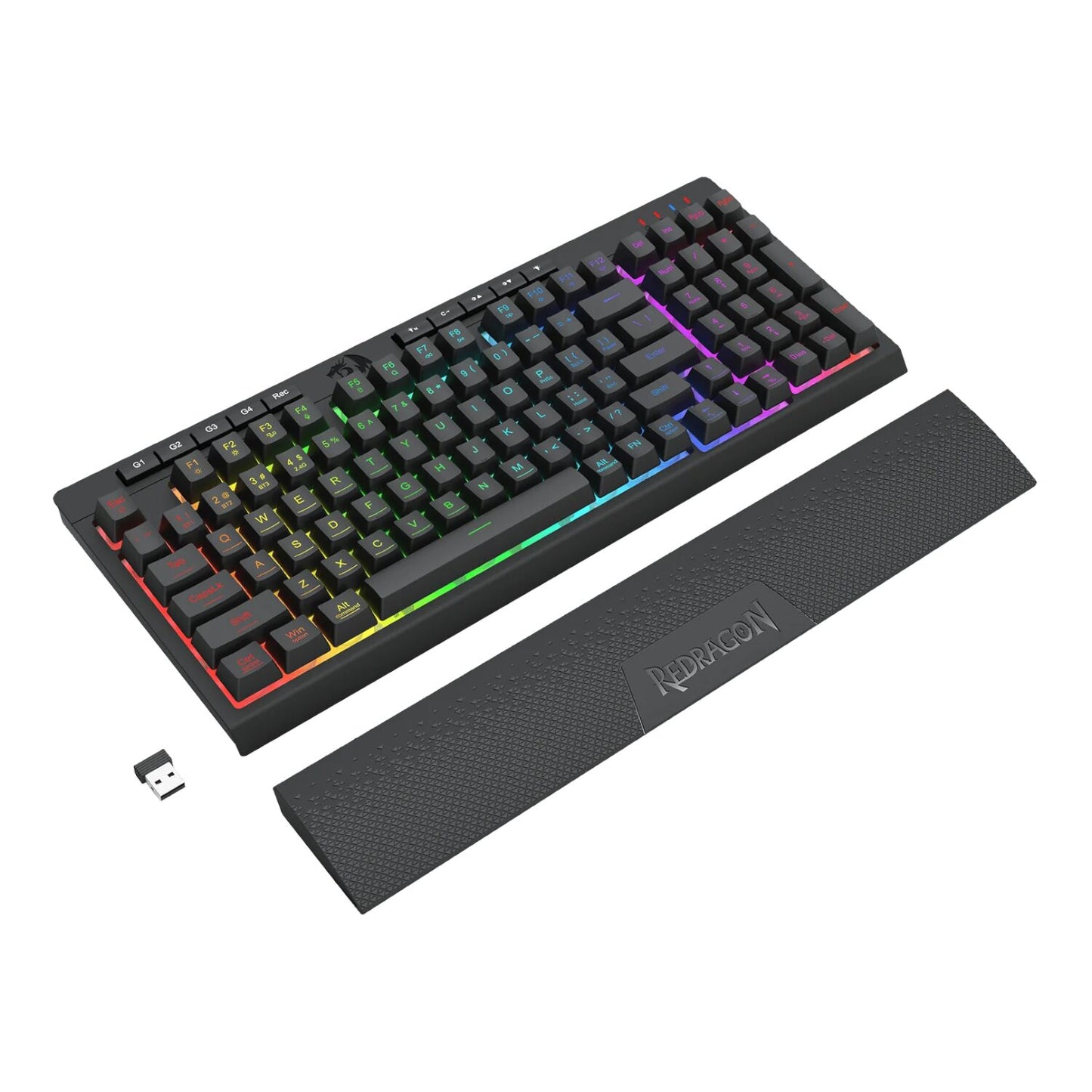 Redragon RYLO PRO S142 Tri-Mode RGB Gaming Keyboard and Mouse Combo - Stellar Technologies