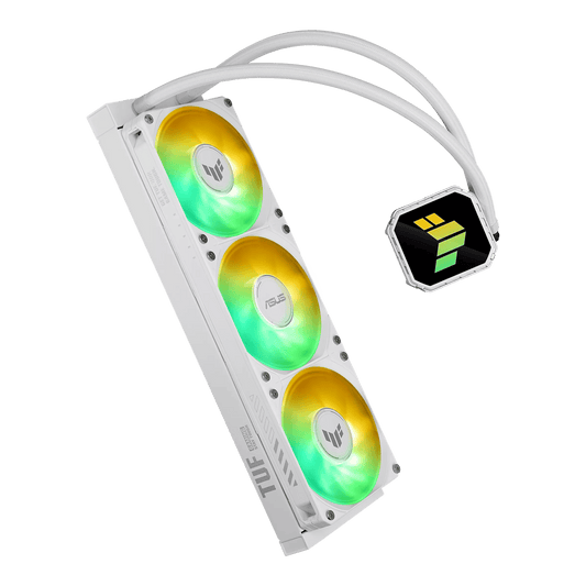 ASUS TUF Gaming LC III 360 ARGB Liquid CPU Cooler White Edition - Stellar Technologies