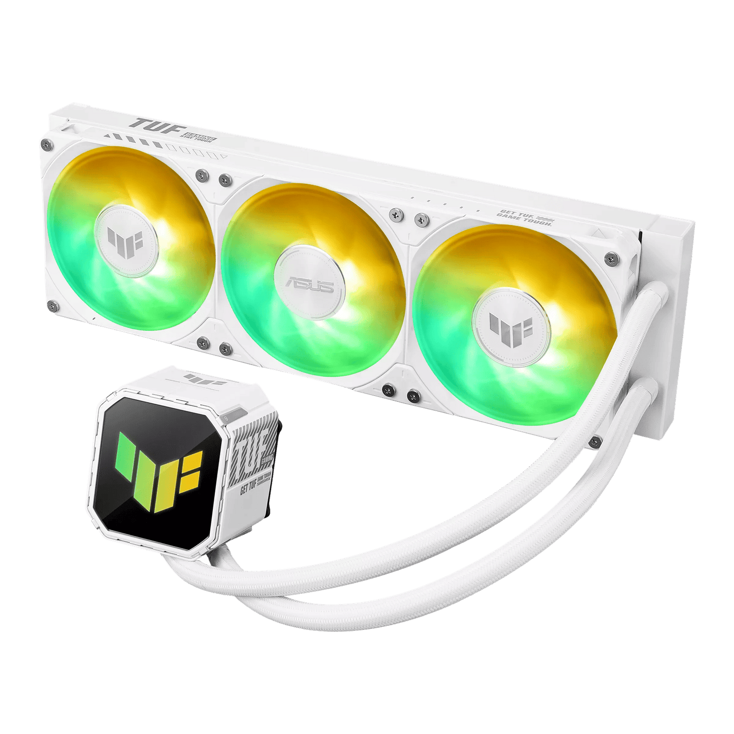 ASUS TUF Gaming LC III 360 ARGB Liquid CPU Cooler White Edition - Stellar Technologies