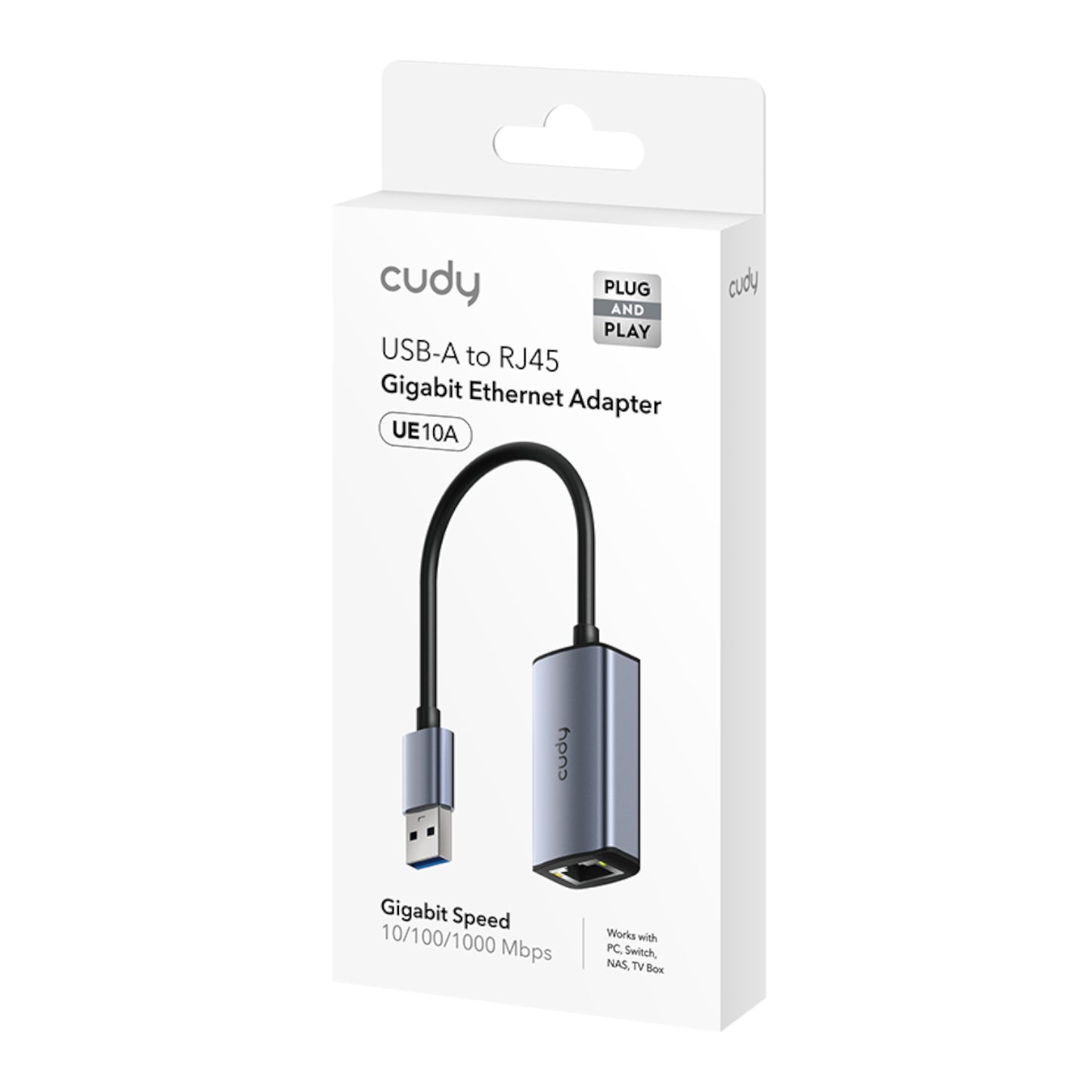 Cudy UE10A USB-A to Gigabit Ethernet Adapter - Stellar Technologies