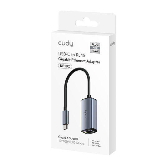 Cudy UE10C USB Type-C to Gigabit Ethernet Adapter - Stellar Technologies