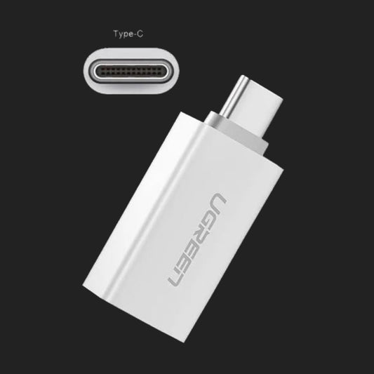 UGREEN US173 USB-A to USB Type-C Adapter - White - Stellar Technologies
