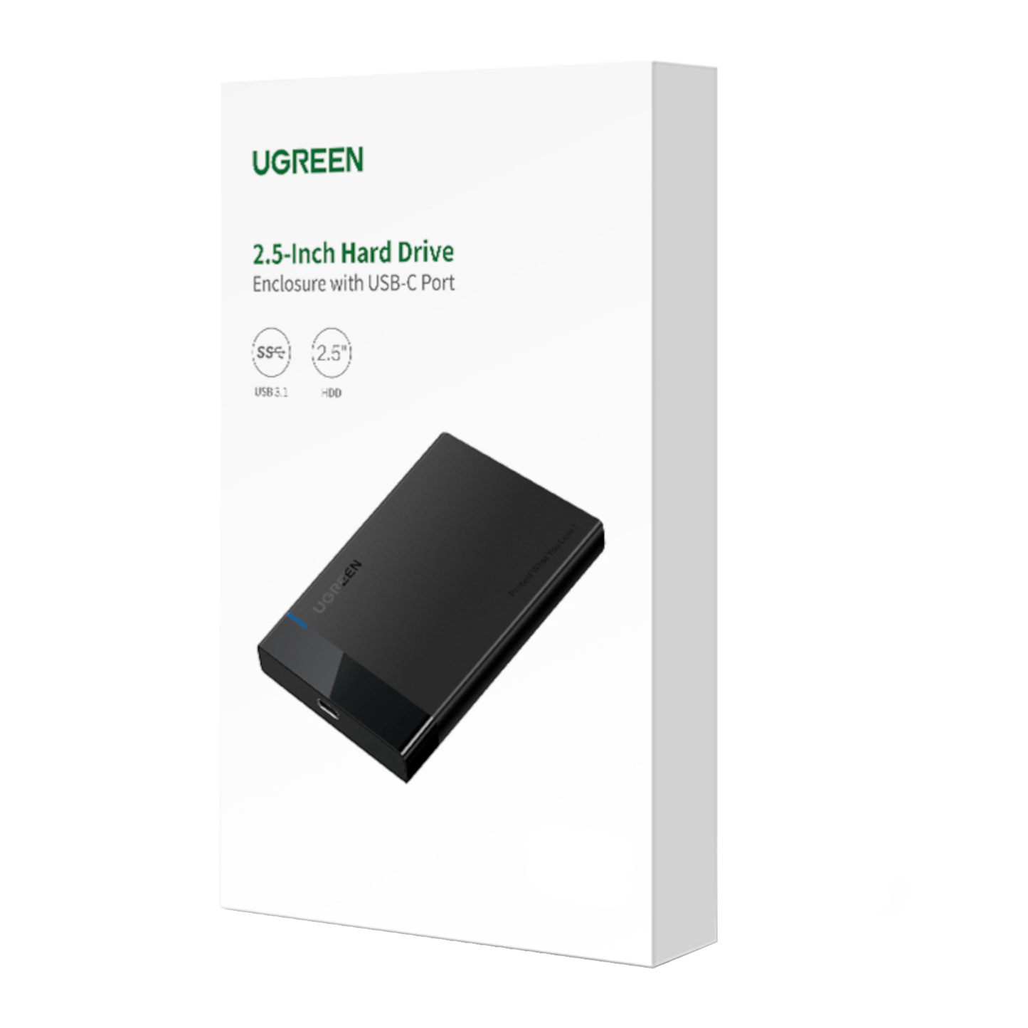 UGREEN 2.5'' SATA Hard Drive USB 3.0 Enclosure, UASP, 6Gbps - Stellar Technologies