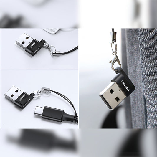 UGREEN USB A Male to USB Type-C Female Adapter (Black) - Stellar Technologies