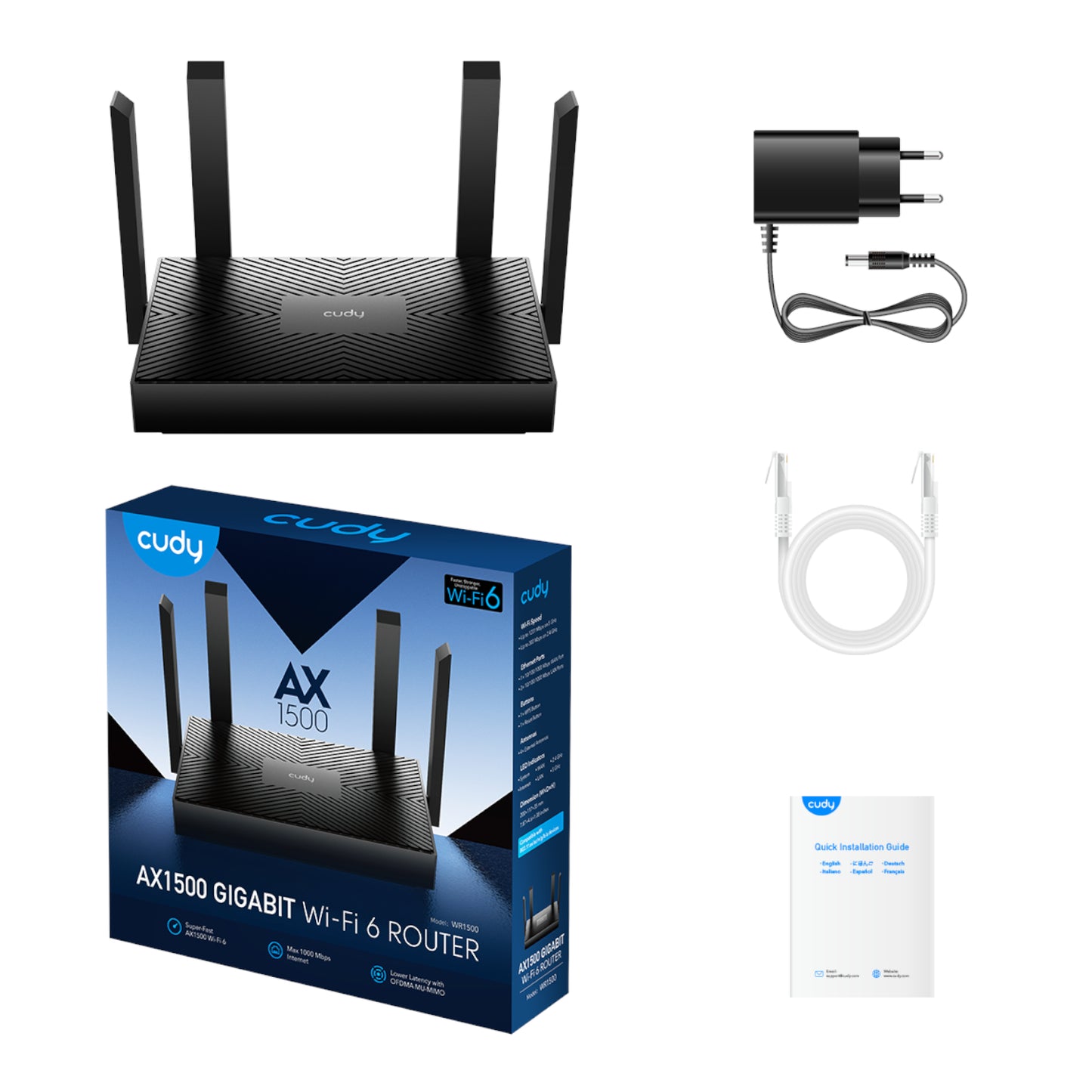 Cudy AX1500 Wi-Fi Router - Stellar Technologies