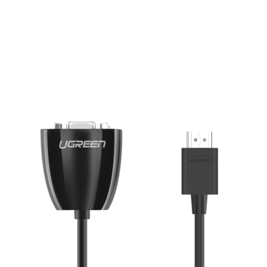 UGREEN HDMI to VGA Converter, 1080p Video Adapter - Black - Stellar Technologies