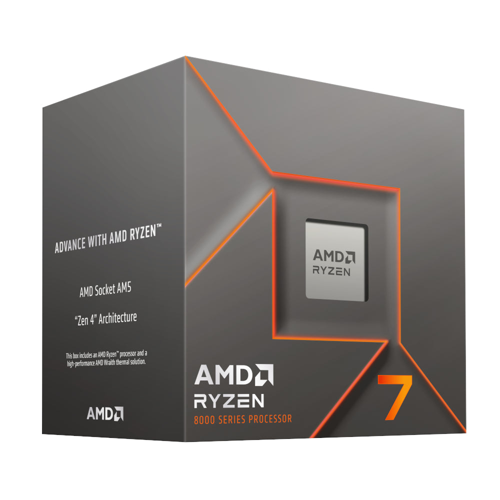 AMD RYZEN 7 8700F 8-Core 4.1GHZ AM5 CPU - Stellar Technologies