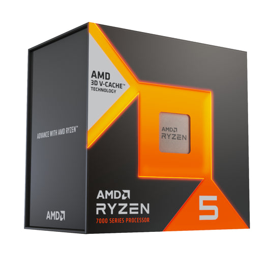 AMD RYZEN 5 7500X3D 6-Core 4.0GHz AM5 CPU - Stellar Technologies