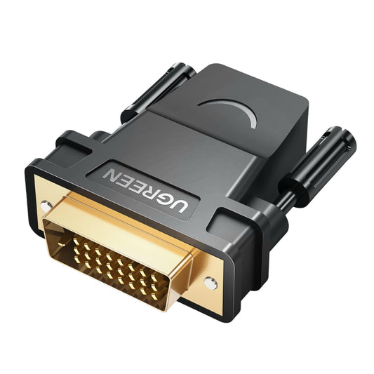 UGREEN 20124-20124 DVI (24+1) Male to HDMI Female Adapter - Black - Stellar Technologies