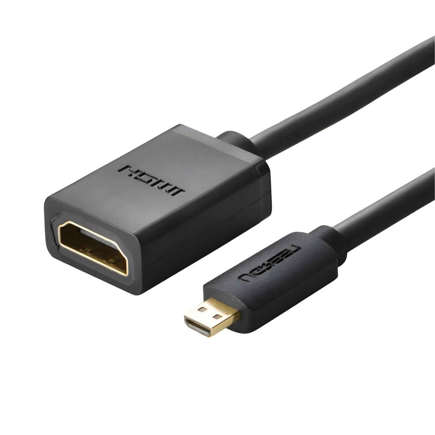 UGREEN 20134-20134 Micro HDMI Male to HDMI Female Adapter - Black - Stellar Technologies