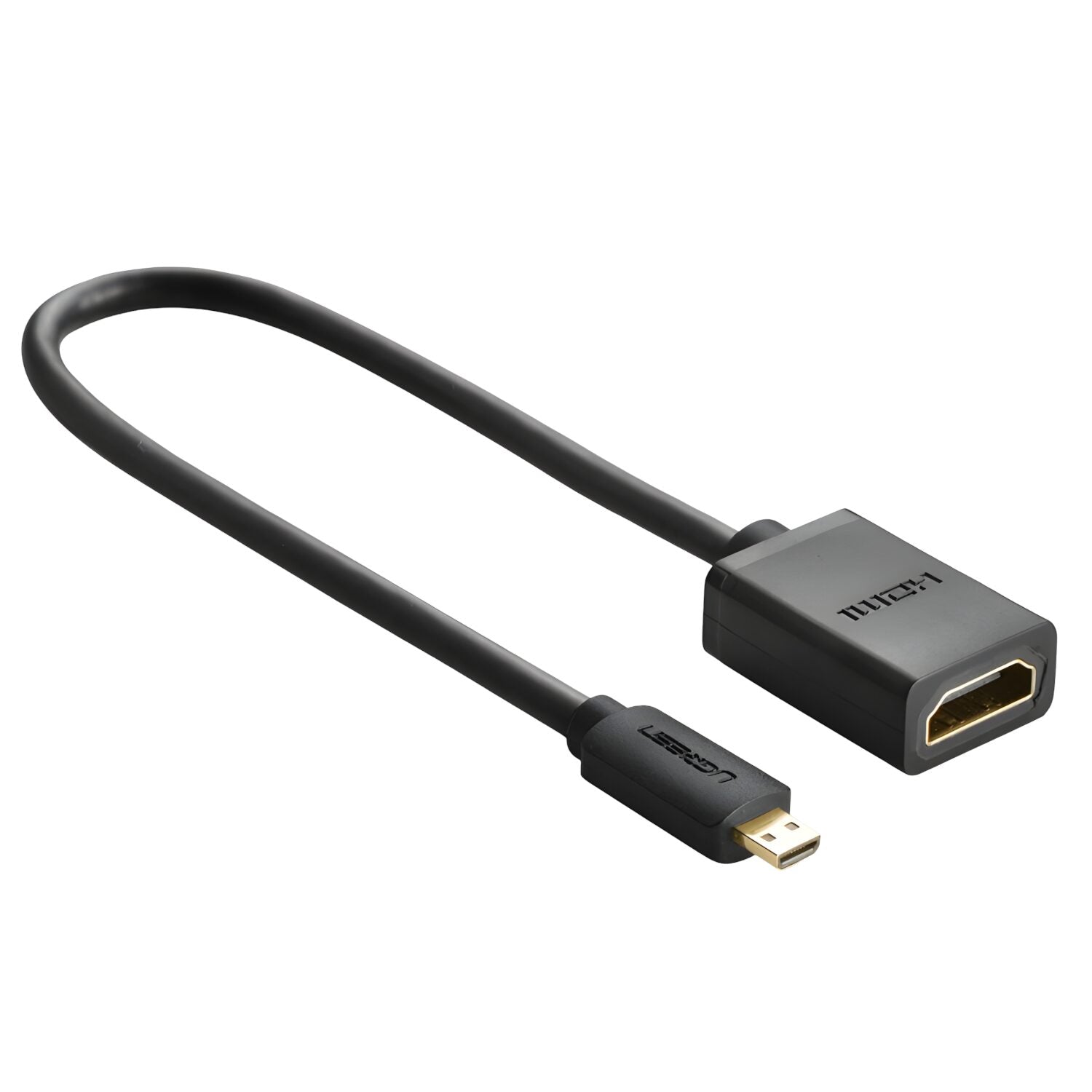 UGREEN 20134-20134 Micro HDMI Male to HDMI Female Adapter - Black - Stellar Technologies