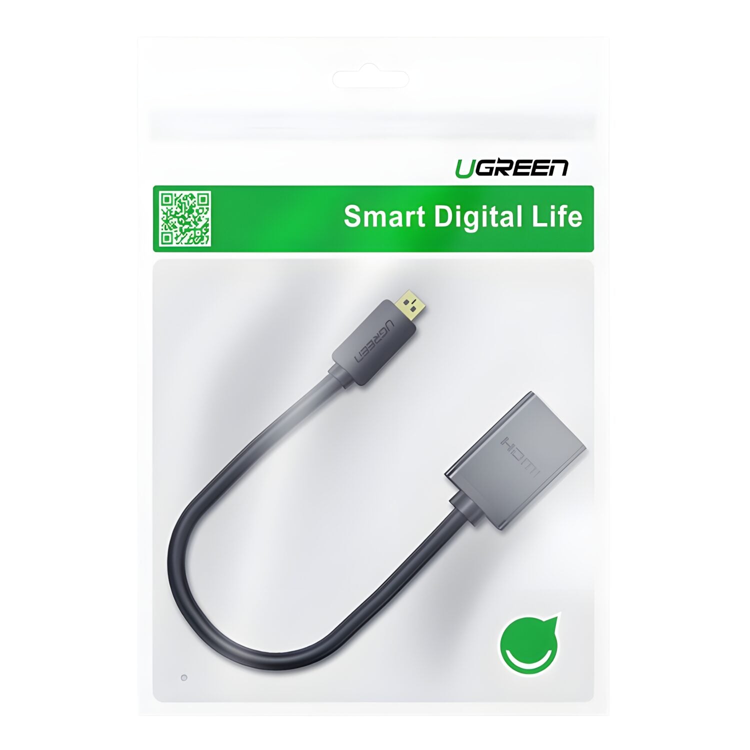 UGREEN 20134-20134 Micro HDMI Male to HDMI Female Adapter - Black - Stellar Technologies