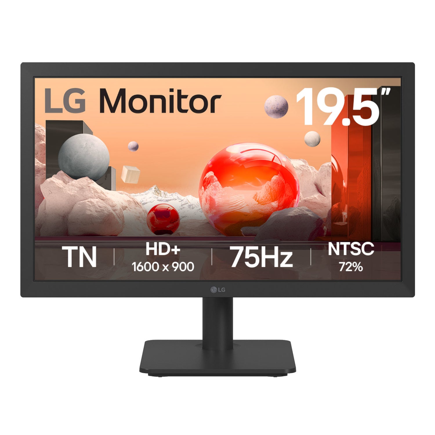 LG Essential 20" WSXGA TN Monitor 75Hz - Stellar Technologies