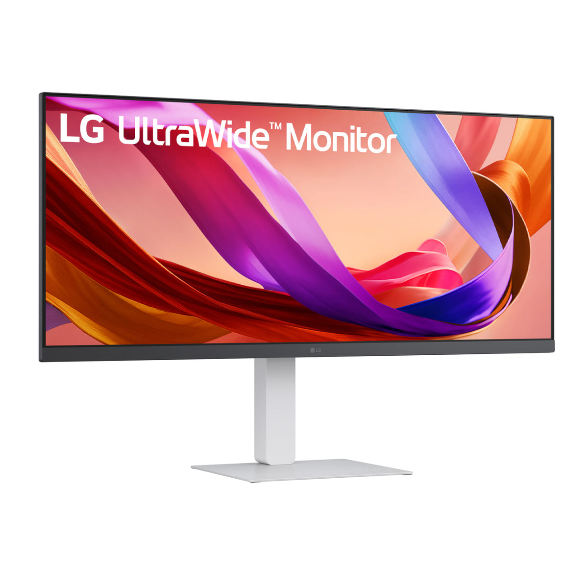 LG UltraWide 34" FHD IPS White Monitor 100Hz USB-C incl Speaker - Stellar Technologies