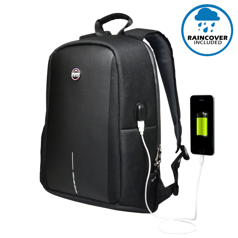 Port Designs Chicago EVO Anti-Theft 13-15.6" Backpack - Black - Stellar Technologies