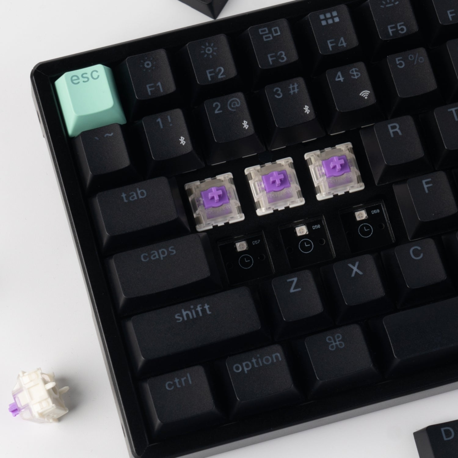 Keychron K4 HE 96% Magnetic Switch Hot-Swap RGB Wireless Keyboard - Black - Stellar Technologies