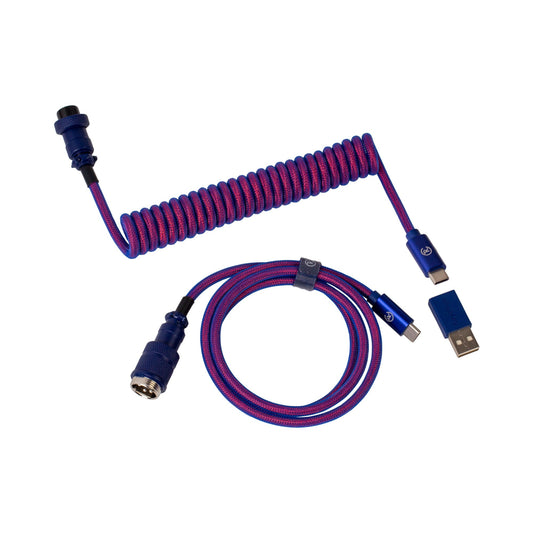 Keychron Premium Coiled Aviator USB Cable - Stellar Technologies