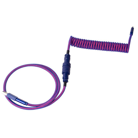Keychron Premium Coiled Aviator USB Cable - Stellar Technologies