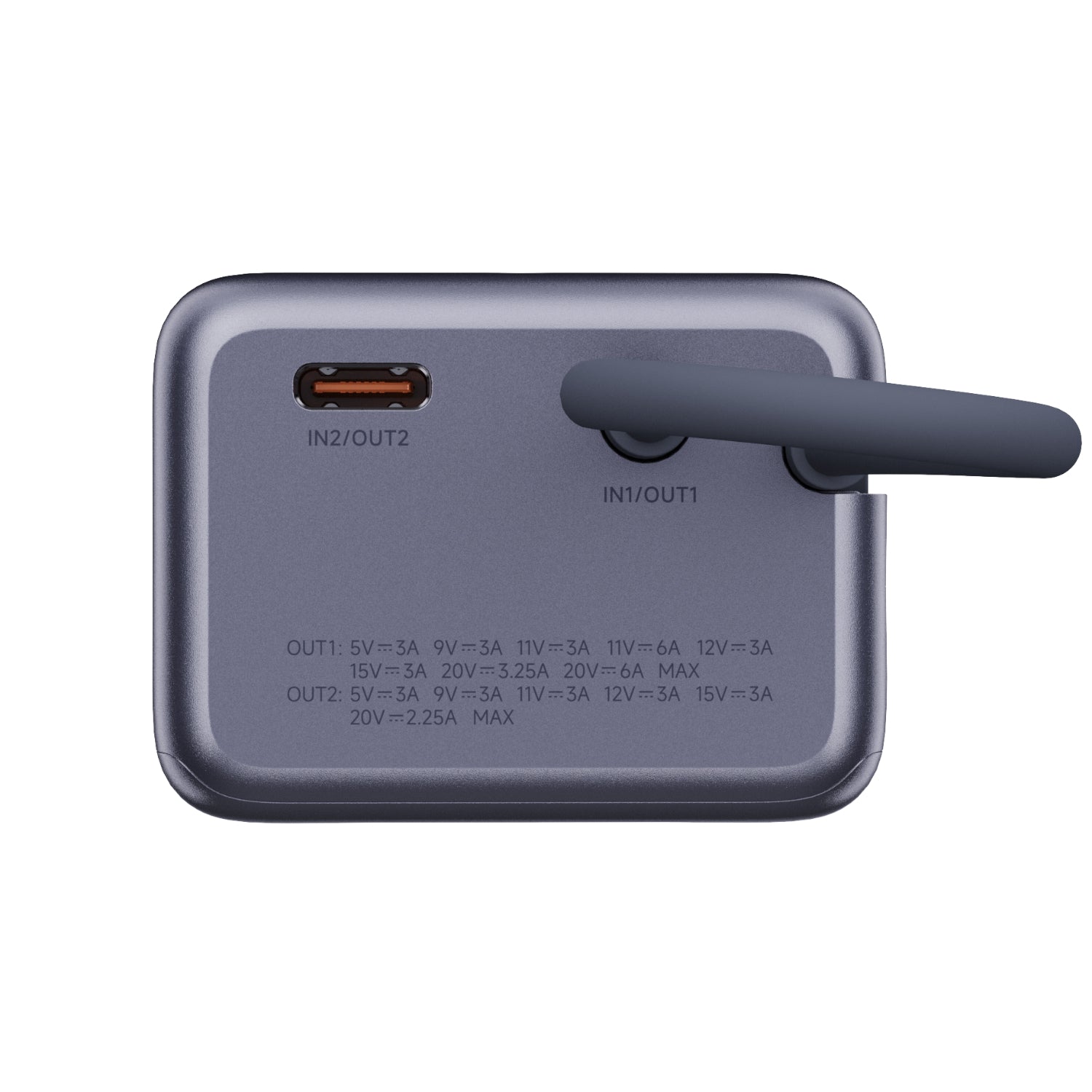 Xiaomi 165W Power Bank 10000mAh (Integrated Cable)-Silver - Stellar Technologies