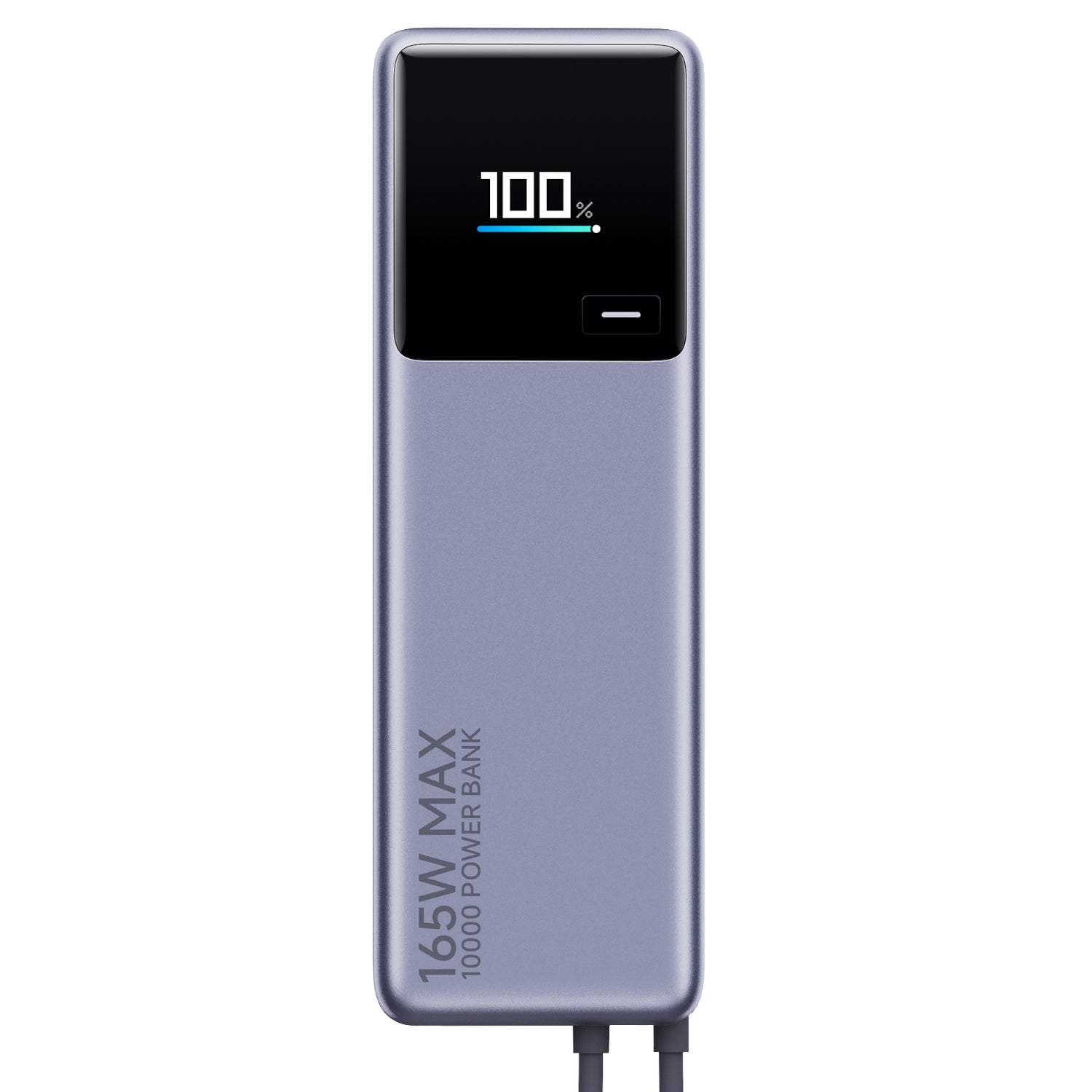 Xiaomi 165W Power Bank 10000mAh (Integrated Cable)-Silver - Stellar Technologies