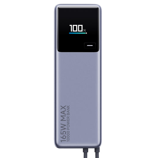 Xiaomi 165W Power Bank 10000mAh (Integrated Cable)-Silver - Stellar Technologies