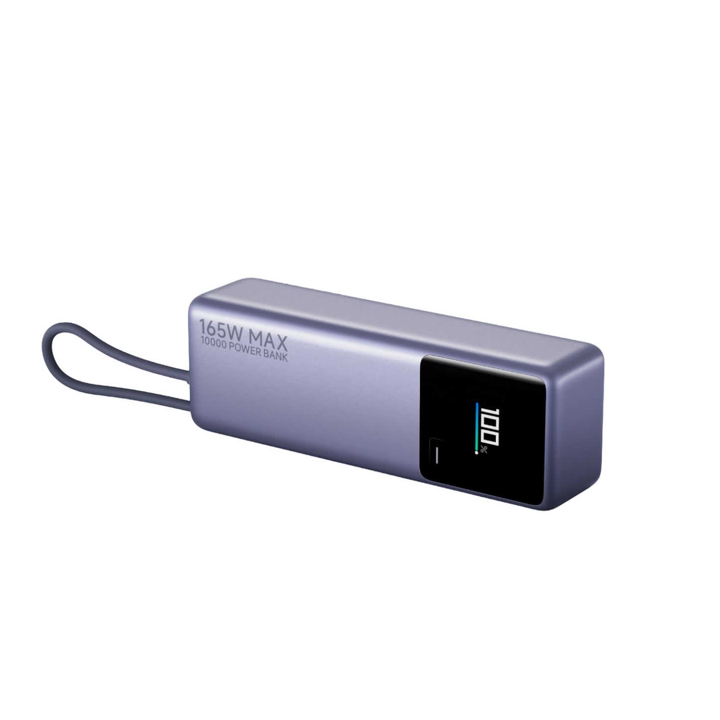 Xiaomi 165W Power Bank 10000mAh (Integrated Cable)-Silver - Stellar Technologies