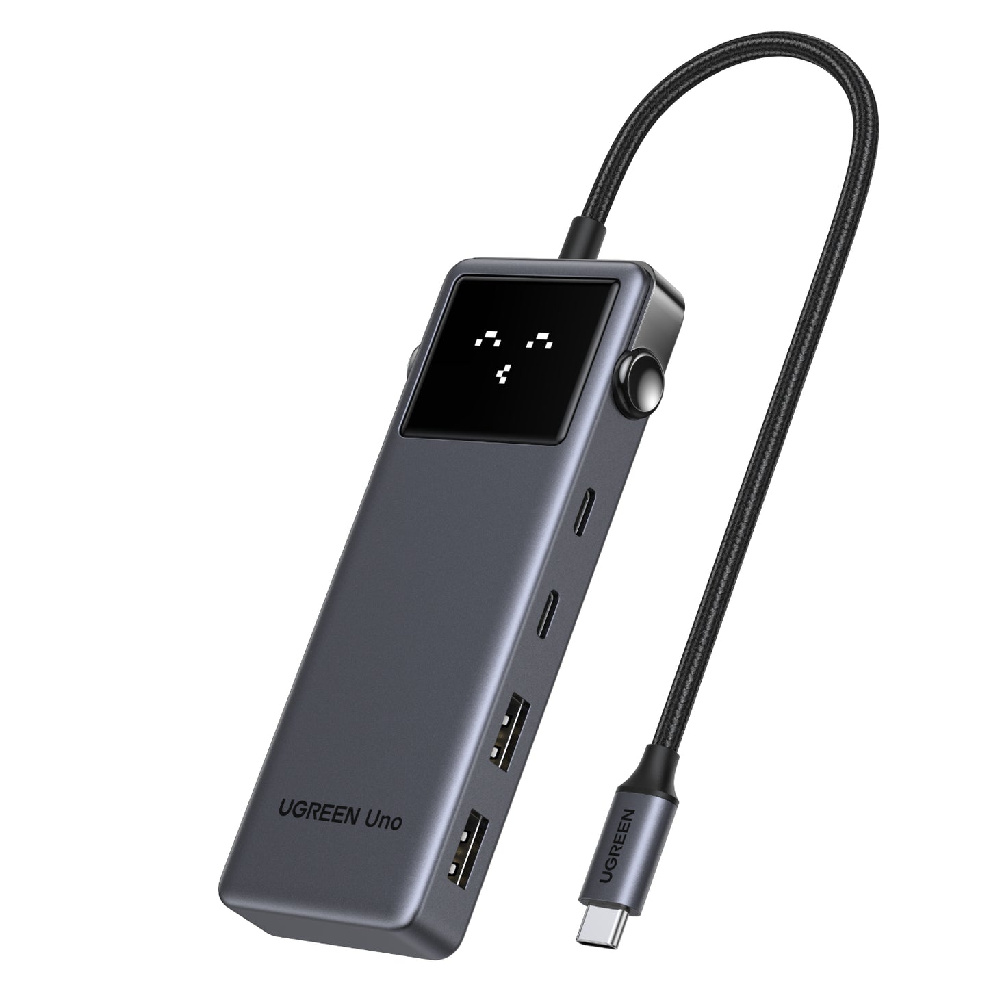 UGREEN 6-in-1 Type-C Hub with 4K HDMI, 100W PD and 10Gbps USB Ports - Grey - Stellar Technologies