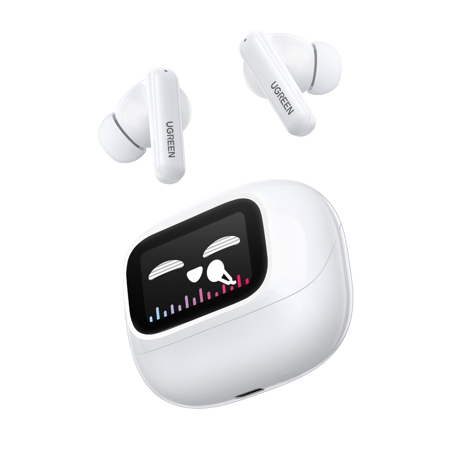 UGREEN EchoBuds Magic Wireless (In-Ear Earphones)-White - Stellar Technologies