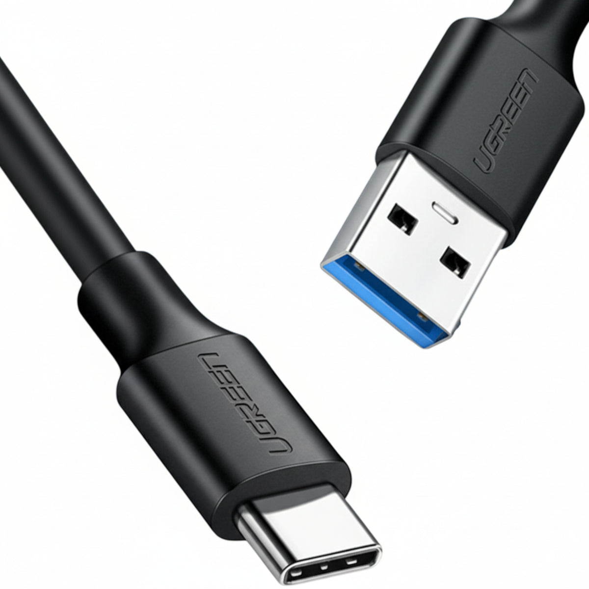 UGREEN Type-C to USB-A 3.0 Cable 1.5m - Fast Charging 3A, 5Gbps Sync - Black - Stellar Technologies