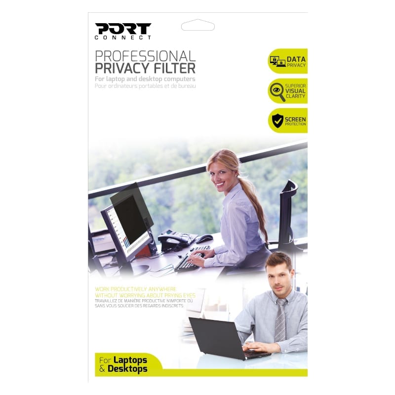 Port Connect 2D Professional Privacy Filter 15.4" - Stellar Technologies