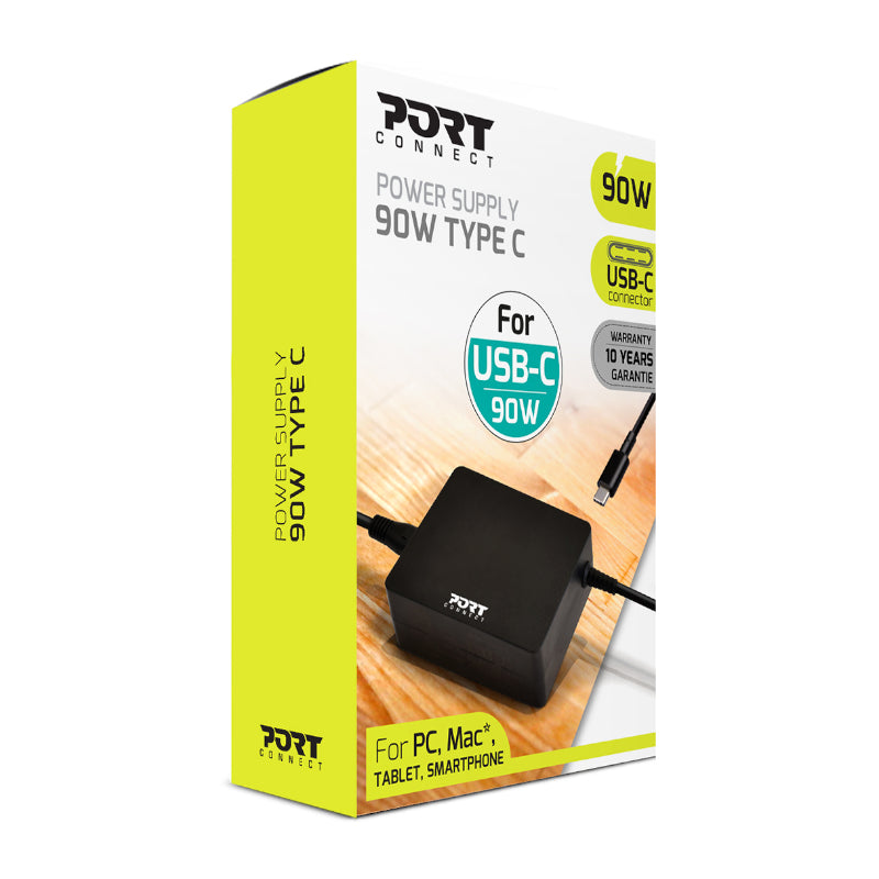 Port Connect 90W USB-C Notebook Adapter - Stellar Technologies