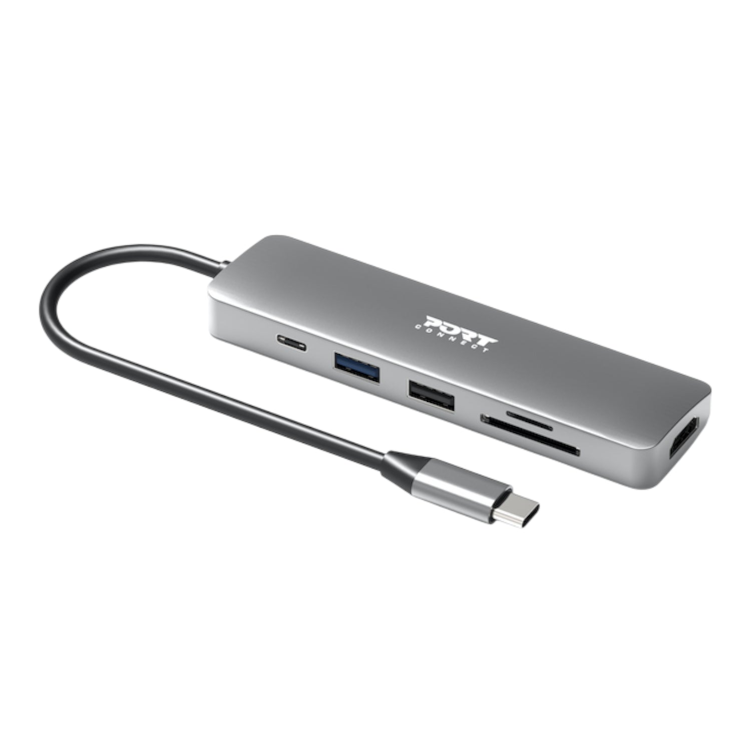 Port Connect 5-in-1 USB Type-C 4K Docking Station - Stellar Technologies