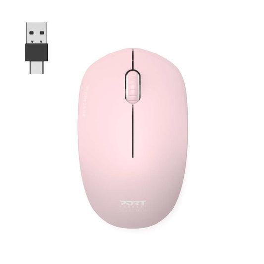 Port Connect MOUSE COLLECTION II WIRELESS Blush - Stellar Technologies