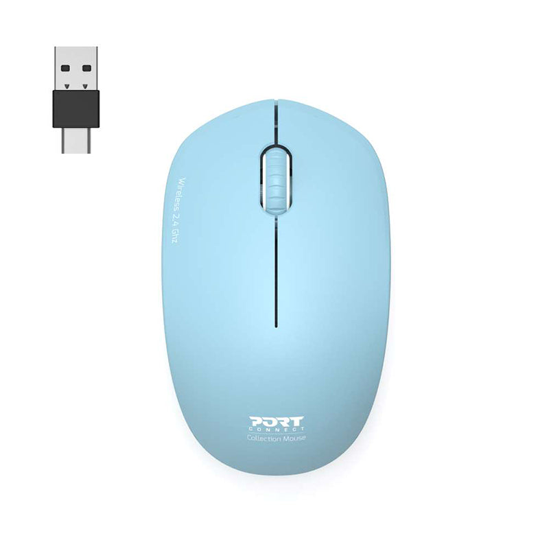 Port Connect MOUSE COLLECTION II WIRELESS Azur - Stellar Technologies