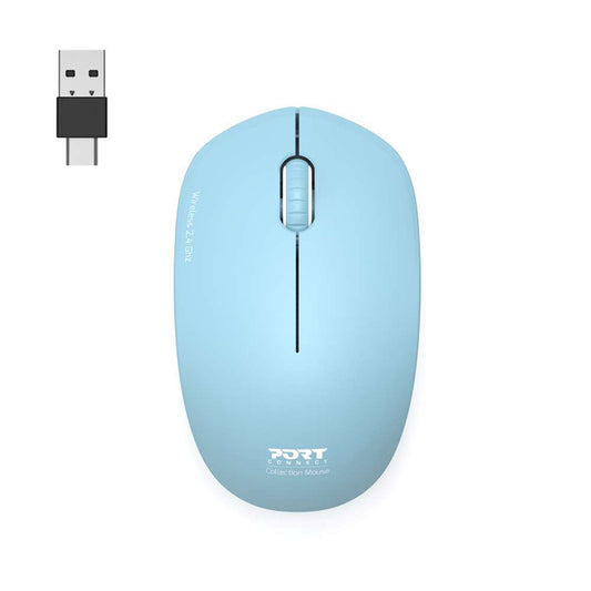 Port Connect MOUSE COLLECTION II WIRELESS Azur - Stellar Technologies
