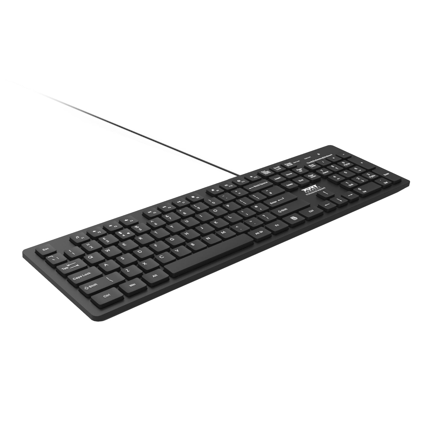Port Connect Tough Office USB Keyboard - Black - Stellar Technologies