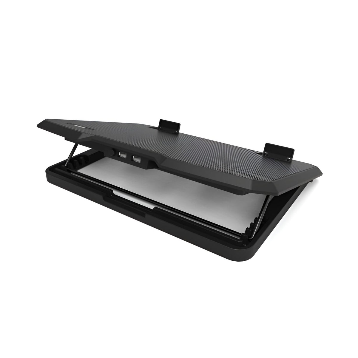 Port Ergonomic Notebook Cooler Pro, with Dual Fans and USB Ports - Stellar Technologies