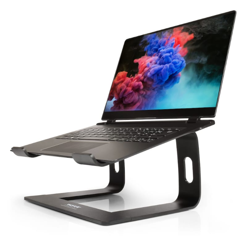 Port Connect Ergonomic 10-15.6" Aluminium Notebook Stand - Stellar Technologies
