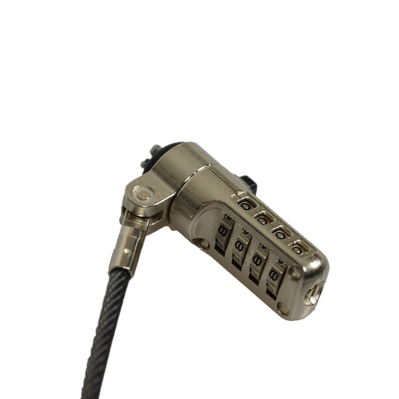 Port Connect 1.8m Wedge Combination Cable Lock - Stellar Technologies