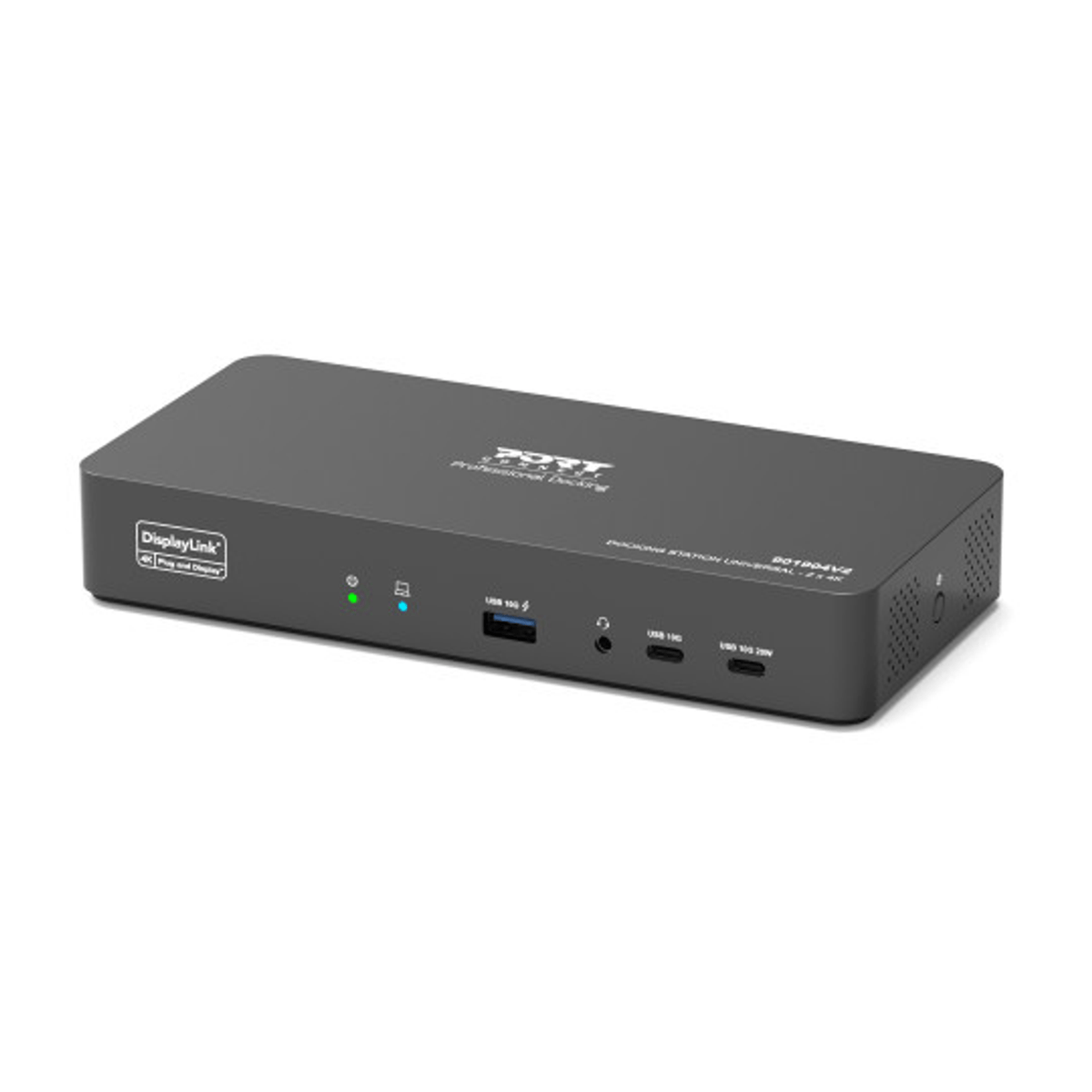 Port Connect Dual 4K USB-C Desktop Docking Station - 11-Port, 96W - Stellar Technologies