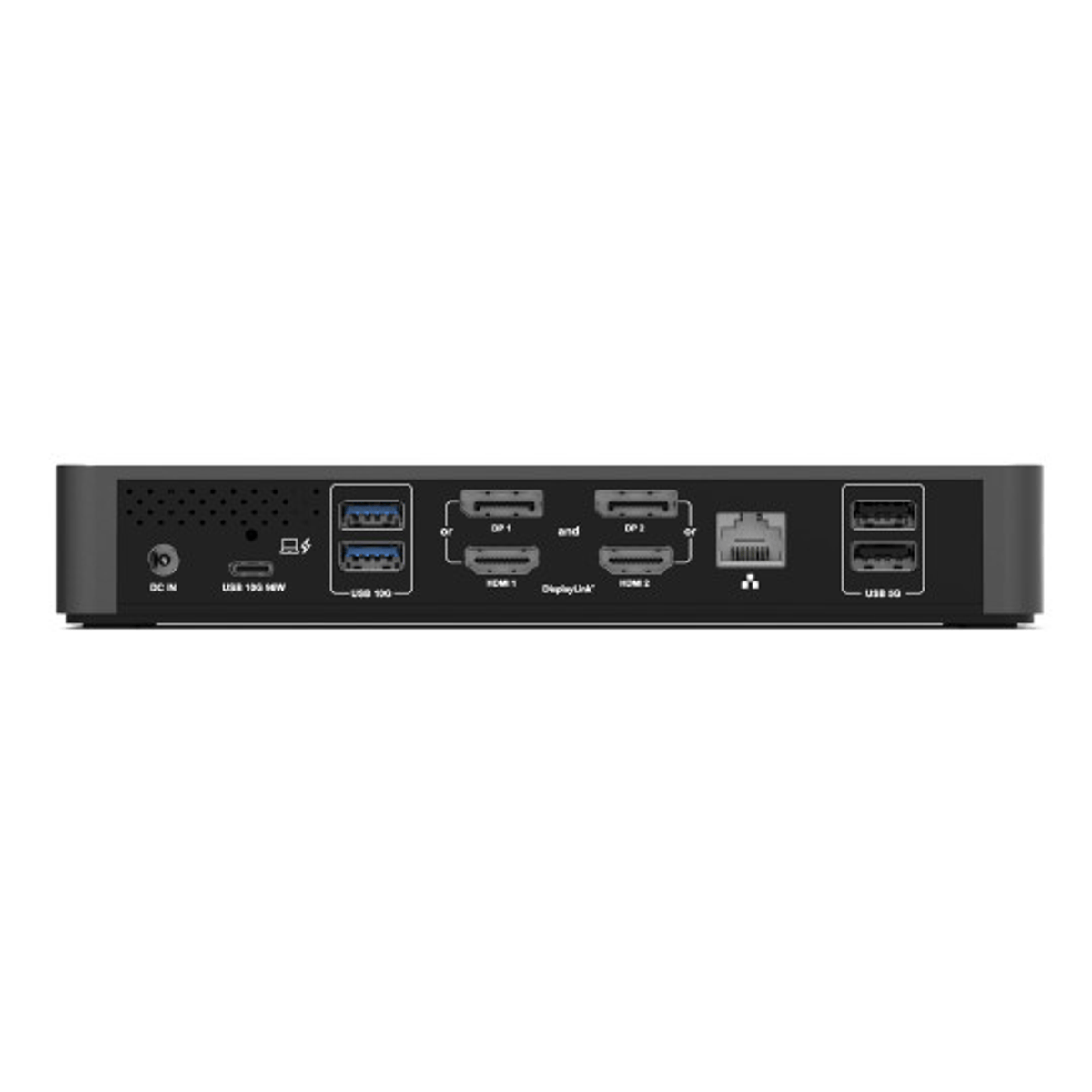 Port Connect Dual 4K USB-C Desktop Docking Station - 11-Port, 96W - Stellar Technologies