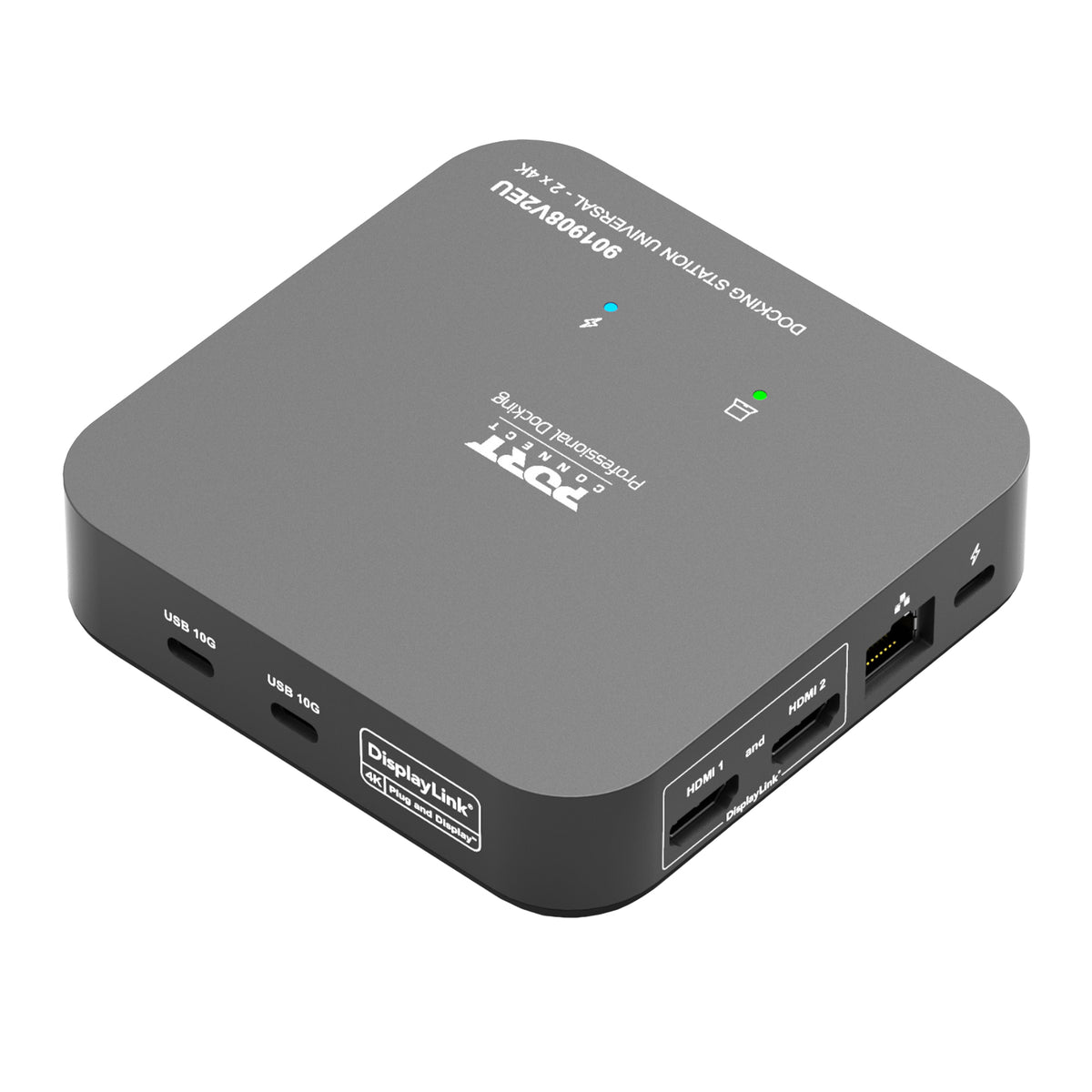 Port Connect Multi-port USB Type-C 2x4K Office Docking Station - Stellar Technologies