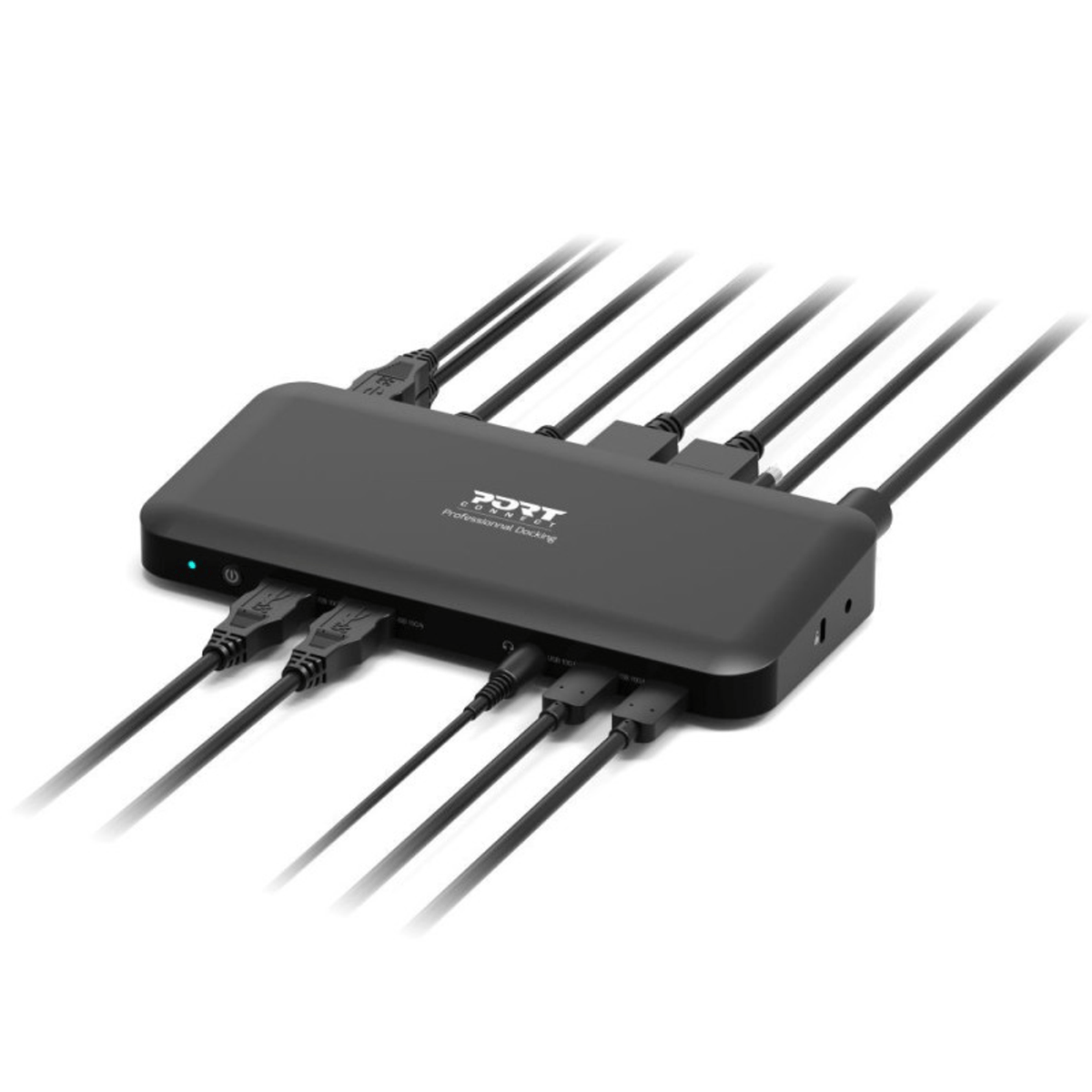 Port Connect Triple 4K USB-C Office Docking Station - 11-Port, 100W - Stellar Technologies